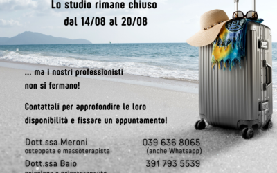 BUONE VACANZE !